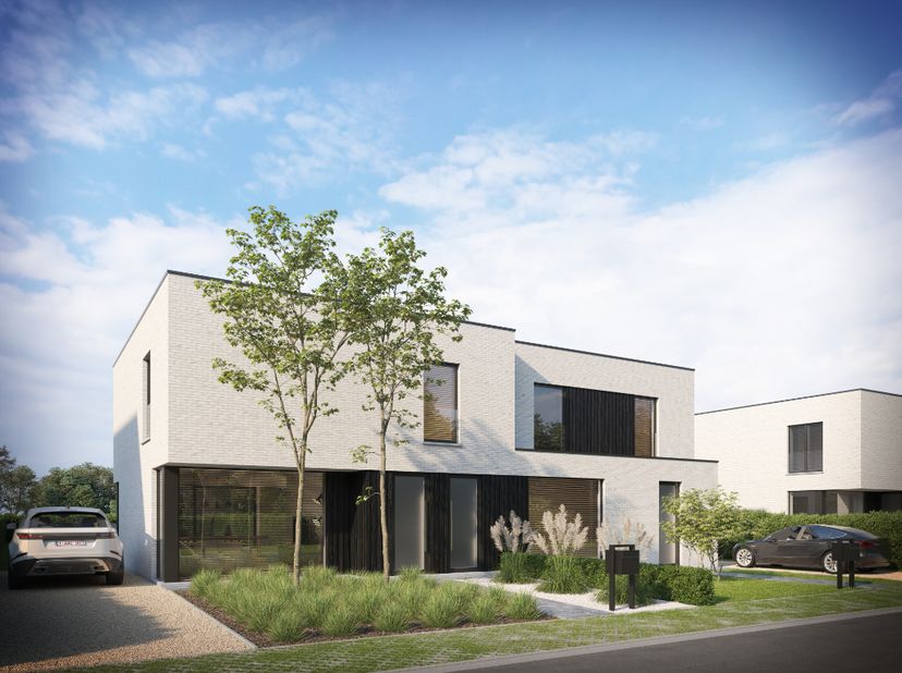 Deze&amp;nbsp;moderne nieuw te bouwen woning&amp;nbsp;maakt deel uit van een nieuwe verkaveling van 18 woningen langs de Zwanestraat in Houthulst.&amp;nbsp; De ve