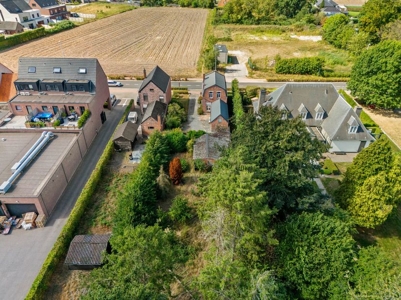 Compleet te renoveren woning op perceel van +/- 1.010m² in Hoogstraten. Gunstige locatie vlakbij de Nederlandse grens<br />
Het perceel is oostelijk g