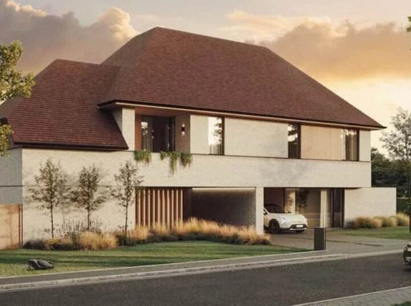 Luxe energiezuinige nieuwbouwwoning te Zonhoven (Zuid West gerichte tuin)<br />
LAATSTE WONING - Lot 2 HOB: Unieke instapklare nieuwbouwwoning met kar