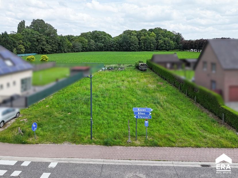 Bouwgrond voor open bebouwing op 10are 17ca met een zonnige oriëntatie en groen verzicht, rustig en toch centraal gelegen in Wijer. Voor meer info, ga