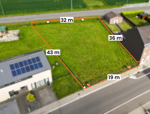                                         Bouwgrond te koop in Fexhe-Slins, € 179.000
