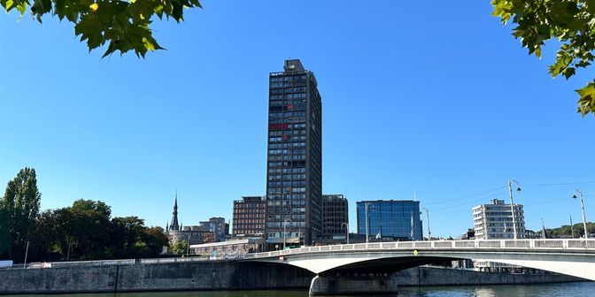 Appartement te koop in Quai Paul van Hoegaerden 2 bus 0214, 4000 Liège