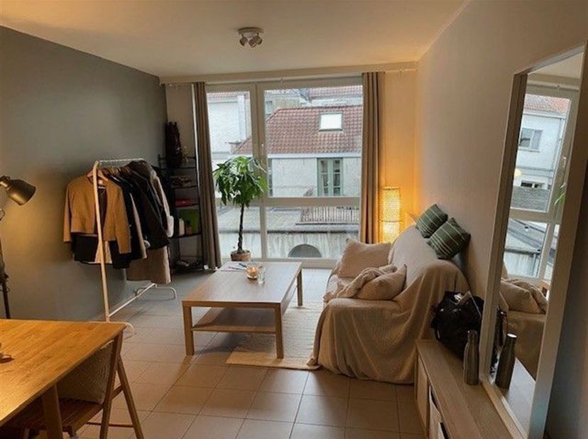 Nous vous proposons un véritable appartement de ville à 200 mètres du centre historique de Gand, caché dans une petite rue calme, très proche du Grave