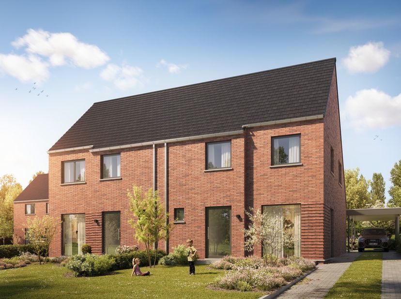 Hectaar realiseert drie energiezuinige en praktisch ingedeelde halfopen bebouwingen binnen een kleinschalig en kwalitatief project in Haaltert. De won