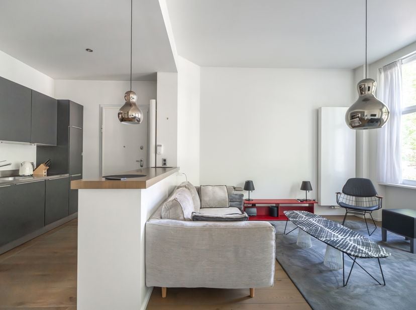 <br />
Op een steenworp afstand van het charmante Brugmannplein, aan de Avenue Molière, kunt u dit elegante appartement met één slaapkamer ontdekken,