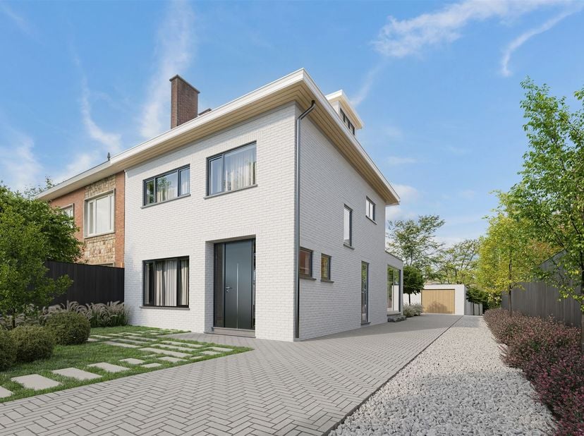 Deze woning werd volledig gestript en vormt zo het perfecte canvas voor wie een thuis helemaal naar eigen smaak en stijl wil vormgeven. De bestaande s