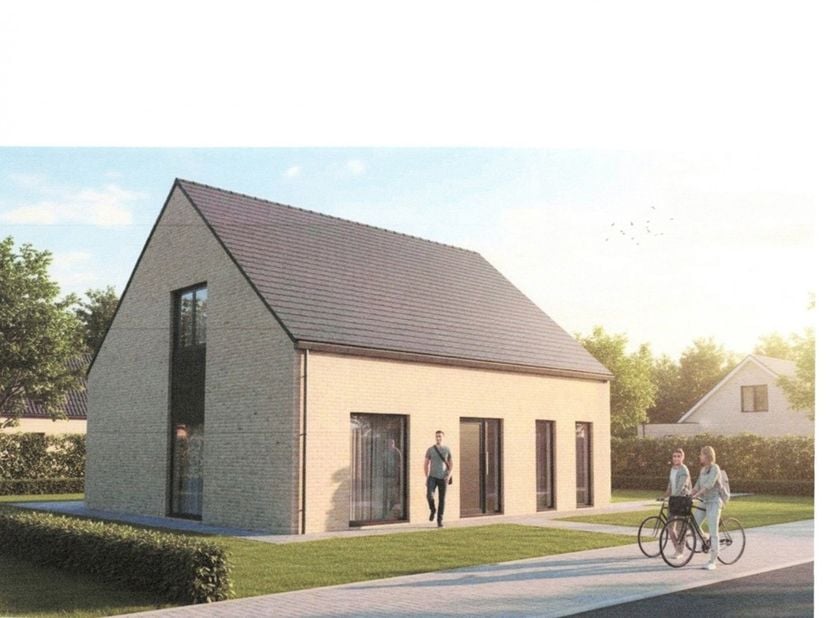 Découvrez ce terrain à bâtir idéalement situé, vendu avec un projet de construction dune villa 4 façades contemporaine à réaliser avec le constructeur