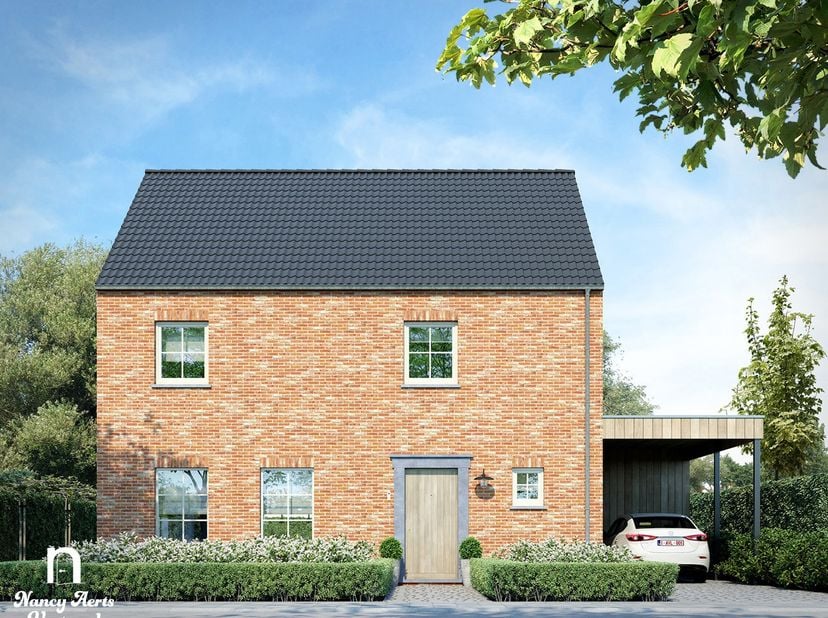 Deze prachtig gelegen bouwgrond op een ruim hoekperceel van 905 m² vormt een ideale basis voor het realiseren van een droomwoning in een groene, rusti