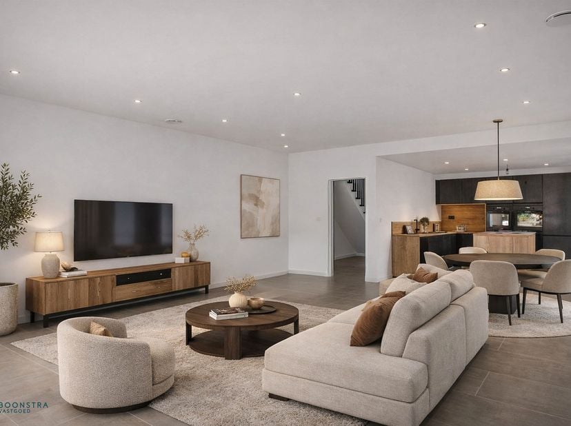 Op een uitstekende locatie in het centrum van Tildonk bevindt zich deze halfopen nieuwbouwwoning met 3 slaapkamers op een perceel van 329 m². U geniet