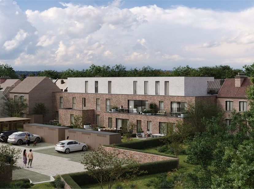 Penthouse 2.2 bevindt zich op de tweede en hoogste verdieping van Residentie Loy Jannesen en biedt een uitzonderlijke woonervaring met een bewoonbare