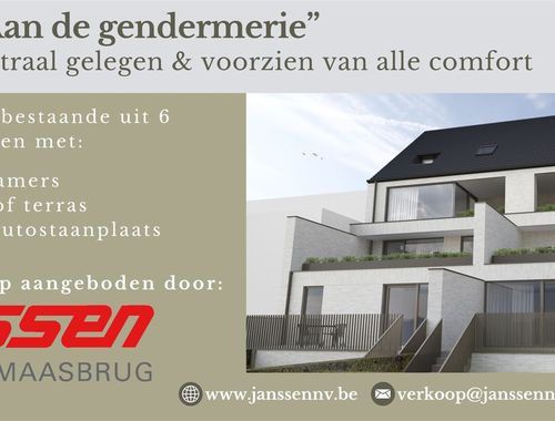                                         Gelijkvloers app. te koop in Maaseik, € 305.000
