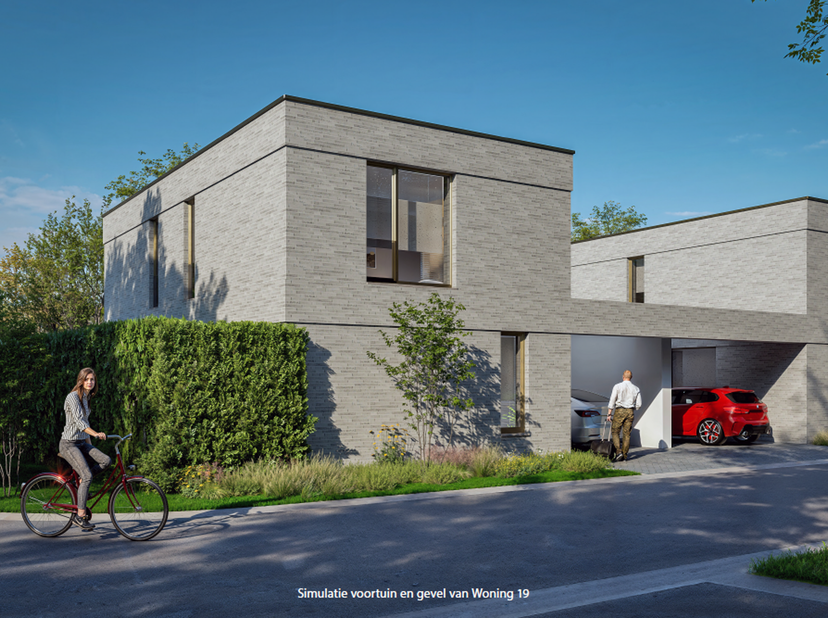 Welkom in een kleinschalig nieuwbouwproject van zeven stijlvolle gezinswoningen, centraal gelegen tussen de kerk en het gemeentehuis van Weelde. Deze