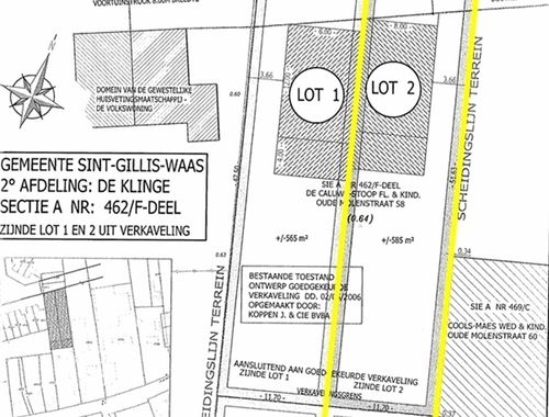                                         Terrain à vendre à De Klinge, € 275.000
