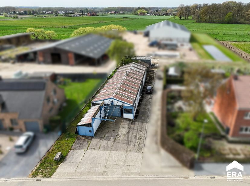 Te koop: handelspand in Sint-Lambrechts-Herk, ideaal gelegen voor werkplaats of opslagruimte. Voor meer informatie ga naar https://www.era.be/nl/te-ko