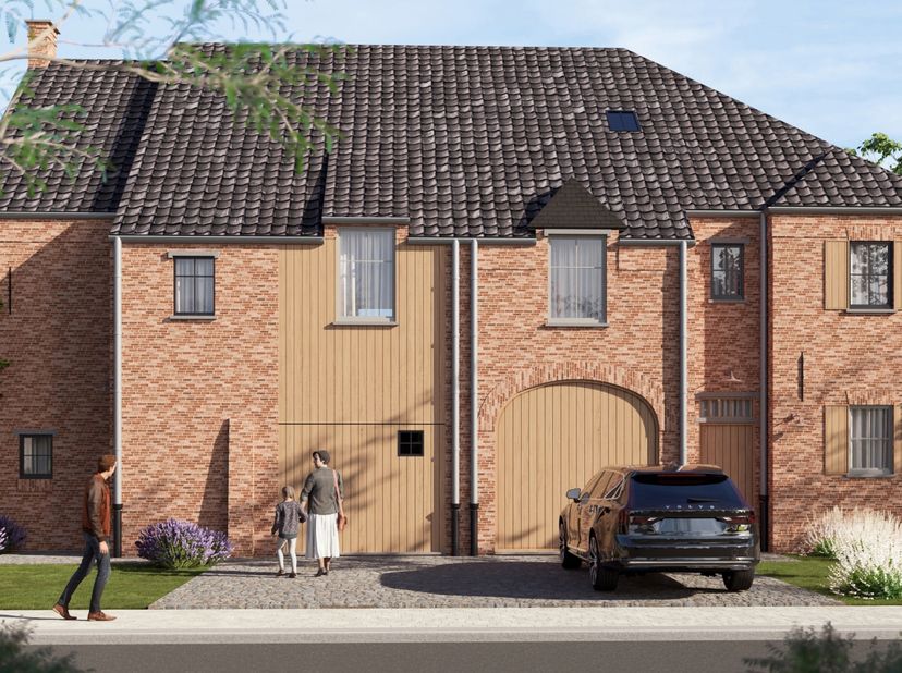In het exclusieve nieuwbouwproject Vogelzang, gelegen aan de Vogelzangstraat in Zonhoven, presenteren wij lot 6: een stijlvolle pastorijwoning op een