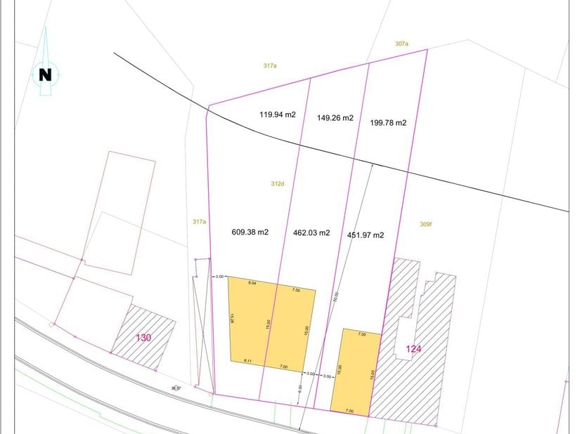 Op een prachtige landelijke ligging in Aspelare bevindt zich deze projectgrond met een perceeloppervlakte van ca. 20 a 20 ca en een open zicht op het