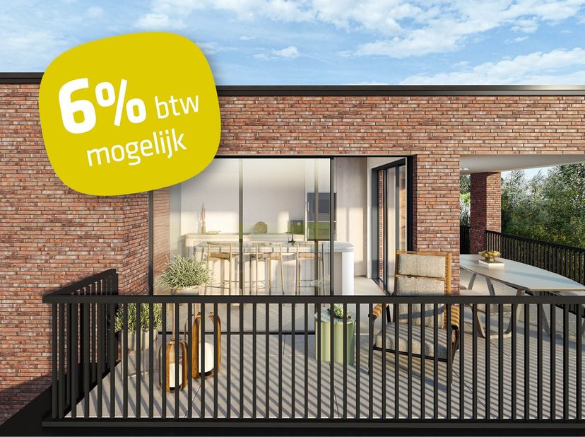 Dit appartement maakt deel uit van het nieuwe woonproject Creyte, gelegen in Oostakker tussen de Krijtestraat en Aan de Ratte.<br />
Uniek en ruim dak