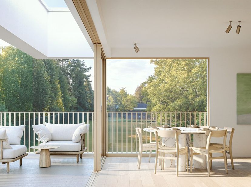 Soenenspark onderscheidt zich door zijn ligging in een prestigieuze villawijk. Een intiem woonproject, bestaande uit twee stijlvolle villa-gebouwen di