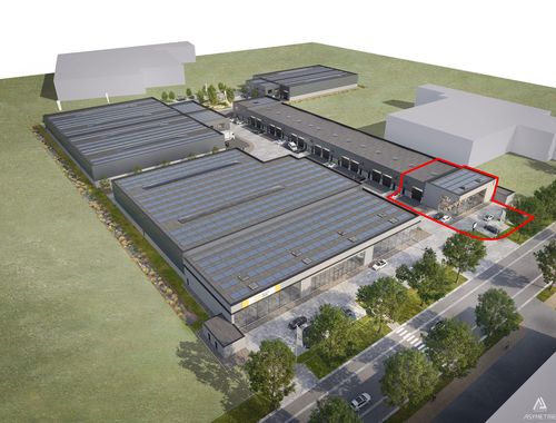                                         Magazijn met bureel te huur in Nivelles, € 7.000
