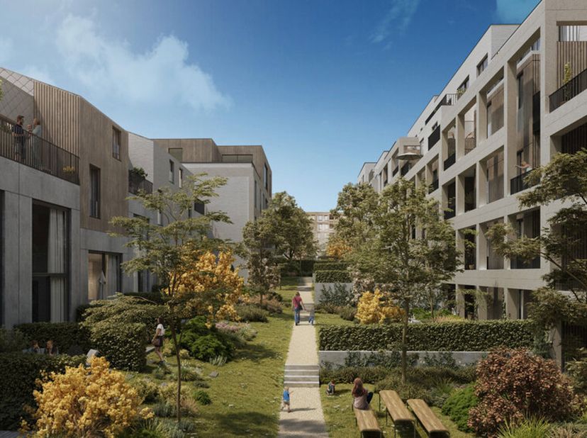 Dit energiezuinig nieuwbouwappartement maakt deel uit van het prestigieuze woonproject Burenberg. Een nieuwe ontwikkeling in Leuven met verschillende
