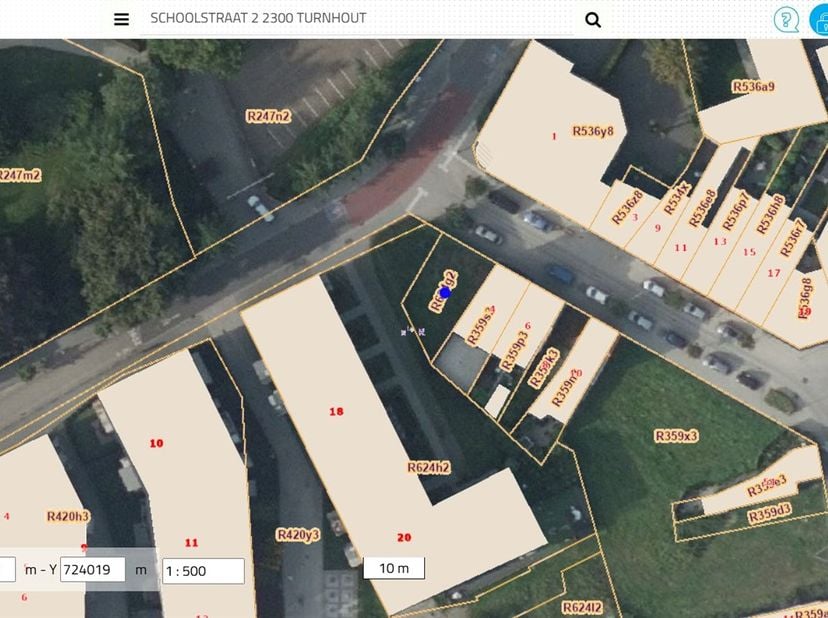 Terrain à vendre
                    à 2300 Turnhout