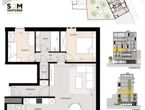                                         Appartement à vendre à Mechelen-aan-de-Maas, € 290.000
