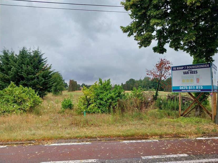 Prachtige bouwgrond voor half open bebouwing van 556m², 11,13m breed.  De grond is deel van een nieuwe verkaveling van 7 bouwgronden.  Geen bouwverpli