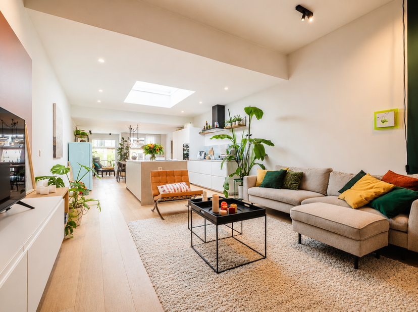 LIGGING<br />
Deze woning bevindt zich in het populaire Sint-Amandsberg en combineert een uitstekende bereikbaarheid met alle voorzieningen binnen han