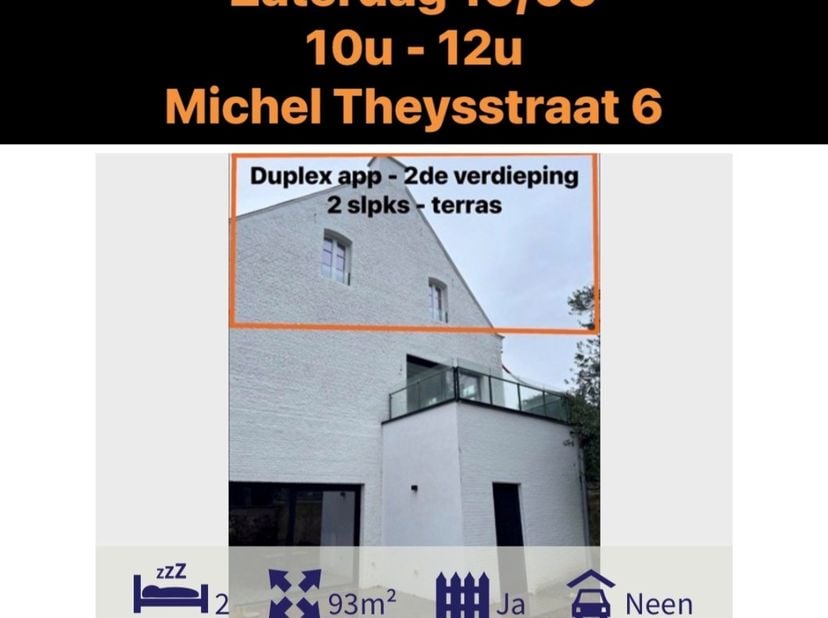 Appartement te koop in Michel Theysstraat 6 bus A2,
                    3290 Diest