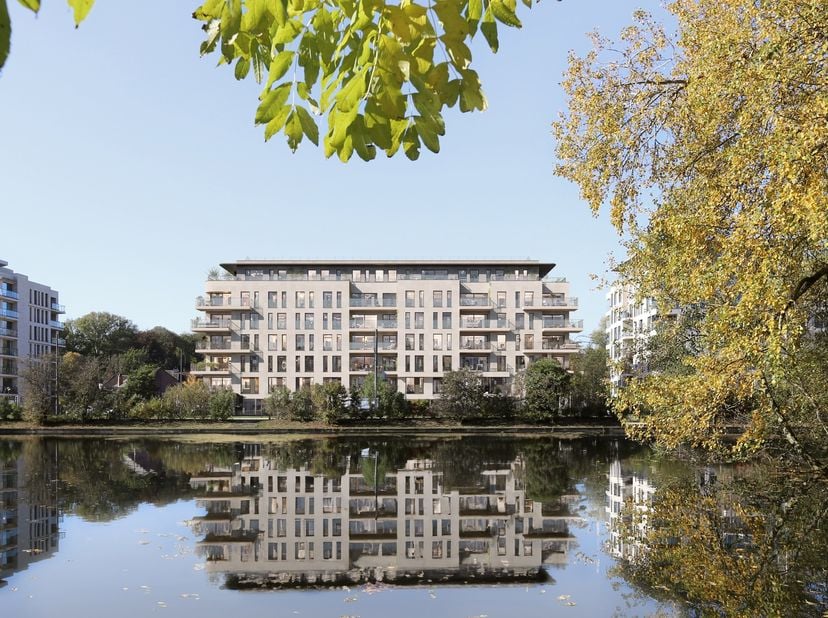 SINT-LAMBRECHTS-WOLUWE - Ideaal gelegen in een groene omgeving met een prachtig uitzicht op het Kasteel Malou en het Sint-Lambertuspark, nabij de luch