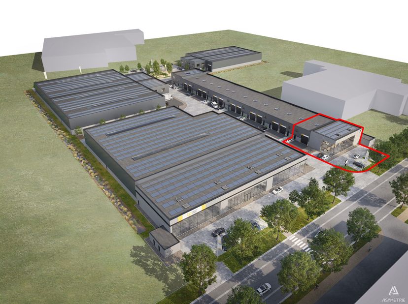 SHOW-ROOM D'EXCEPTION NEUF AVEC ENTREPÔT ET BUREAUX – NIVELLES SUD<br />
Un espace professionnel haut-de-gamme conçu pour valoriser votre activité<br
