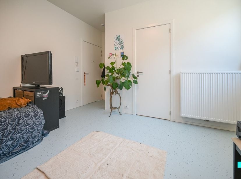 Deze instapklare studentenkamer bevindt zich in het studentencomplex ‘Spoor 23’ op het eerste verdiep en beschikt over een bruikbare vloeroppervlakte