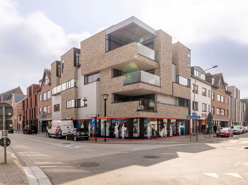 Handelsruimte van maar liefst 203 m².<br />
Op wandelafstand van de markt, op 50 meter van de centrumparkings Pas, zwembad en Nieuwstraat, bevindt zic