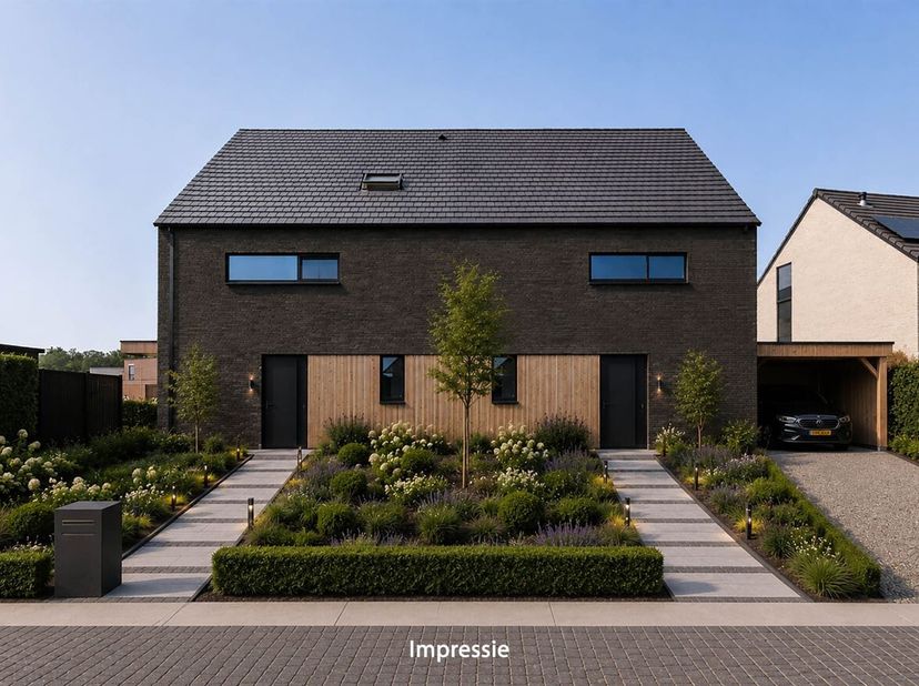Aan de Steenakkerstraat 53 in Diepenbeek bevindt zich deze ruime casco nieuwbouwwoning in een rustige, gezinsvriendelijke omgeving. De ligging combine