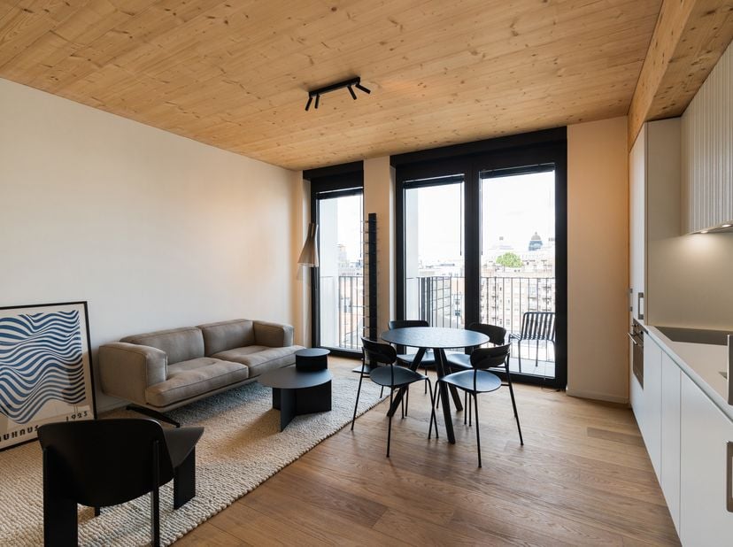 Appartement te huur in Rue Blanche 2,
                    1000 Brussel