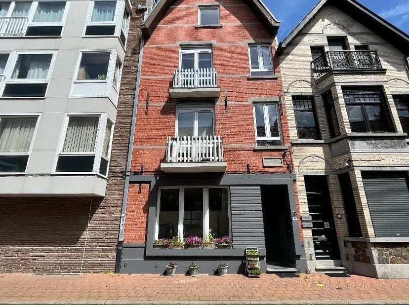 Appartement bestaande uit 2 eenheden: <br />
- eenheid 1 bestaande uit: woonkamer, open ingerichte keuken, slaapkamer,  badkamer, apart toilet <br />
