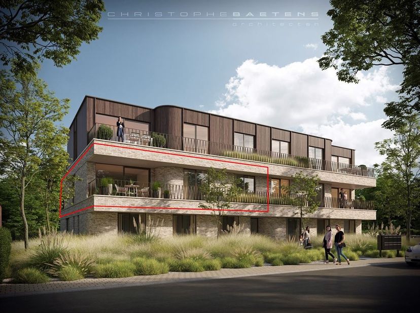 Logement élégant à proximité du centre de 's-Gravenwezel. 6% DE TVA POSSIBLE ! La résidence "Hof van Wesele" est construite à proximité du centre de '