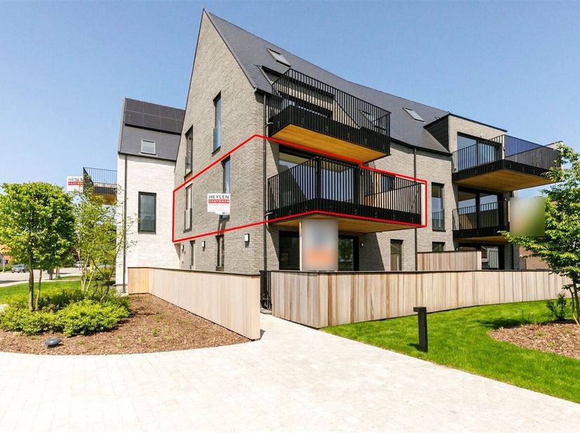 Bel appartement neuf de 2 chambres avec terrasse à Pulle<br />
Description de l'appartement :<br />
L'appartement est situé au premier étage et est ac