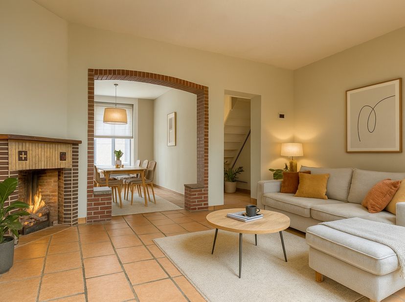 Charmante en goed gelegen woning met 3 slaapkamers.<br />
Deze gezellige woning bevindt zich in een rustige omgeving en biedt een praktische indeling