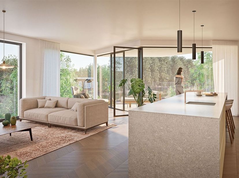 Residentie Two Wheelers est un projet de construction neuve comprenant 9 appartements élégants à l'angle de Bredabaan et Borrekenslei, dans le coeur a