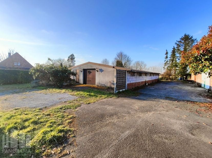 De magazijnruimte van 250 m² op een terrein van 632 m² is vlot bereikbaar en biedt u de perfecte ruimte voor de opslag van goederen. De magazijnruimte