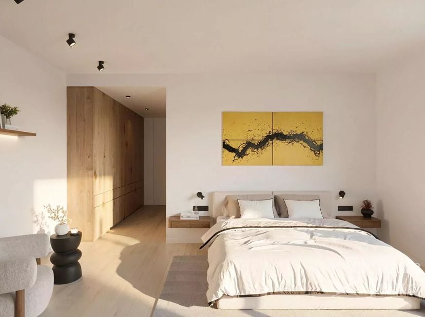 Victoire-Junot stelt u op de eerste verdieping van het ALBA-project dit prachtige nieuwe appartement met 2 slaapkamers voor. Met een bewoonbare opperv