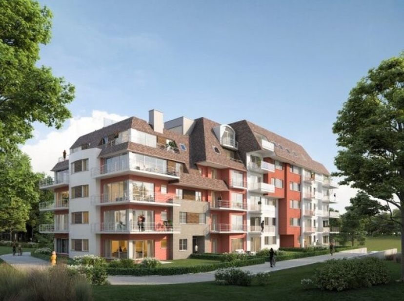 [[ CE BIEN PARTICIPE À LA JOURNÉE MAISONS OUVERTES ERA LE 13/6 DE 16:00 À 17:00 ]] Menen - Très bel appartement à vendre avec garage en option.Composi