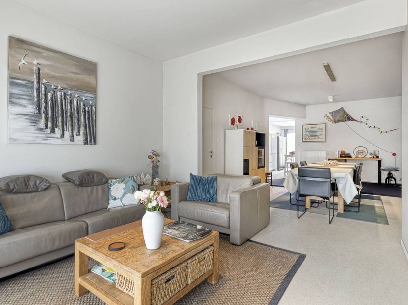 Dit gelijkvloers appartement in Heist-aan-Zee biedt met een oppervlakte van liefst 101m² een unieke kans. Gelegen in de Hermans-Lybaertstraat, geniet