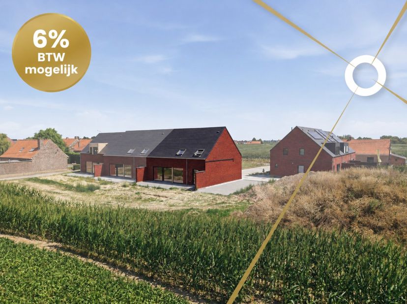 Ontdek deze ruime halfopen nieuwbouwwoning in het kwalitatieve woonproject De Mangelaar te Langemark-Poelkapelle. Hier geniet u van een rustige, groen