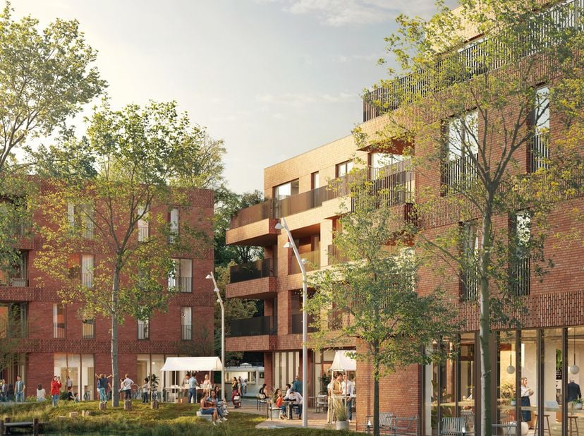 Handelsruimte van 212 m2 – De Wisselaar - Merelbeke<br />
Ruime middenunit – ideaal voor detailhandel, winkel of commerciële activiteit<br />
In het n