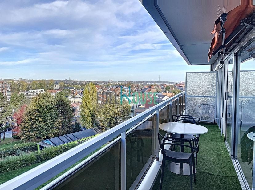 Evere, Charming renovated and tastefully furnished studio with a surface of 45 m2 with sleeping area, reception of 25 m2, equipped kitchen, sleeping a