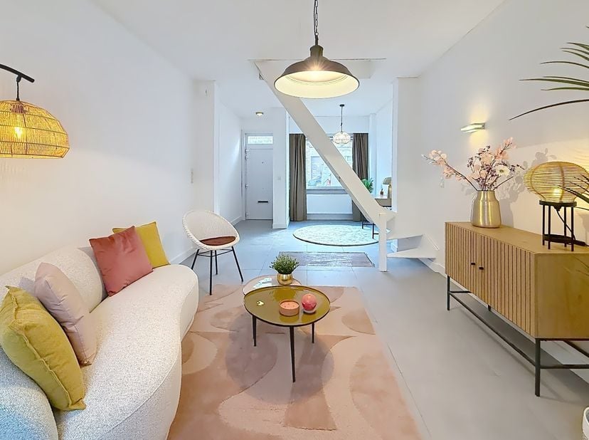 Charmante rijwoning met stadstuin dichtbij het centrum van Kortrijk
