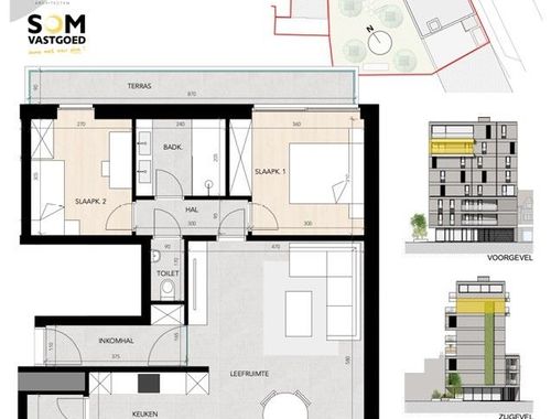                                         Appartement à vendre à Mechelen-aan-de-Maas, € 305.000
