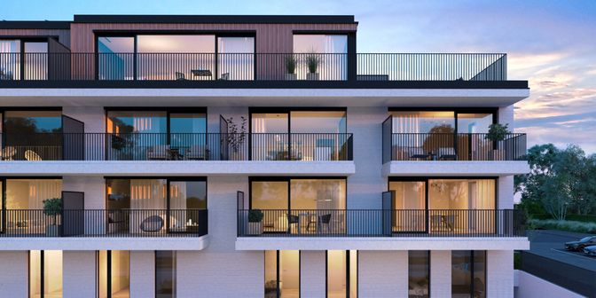 Appartement à vendre à Hundelgemsesteenweg 45-47-49, 9820 Merelbeke